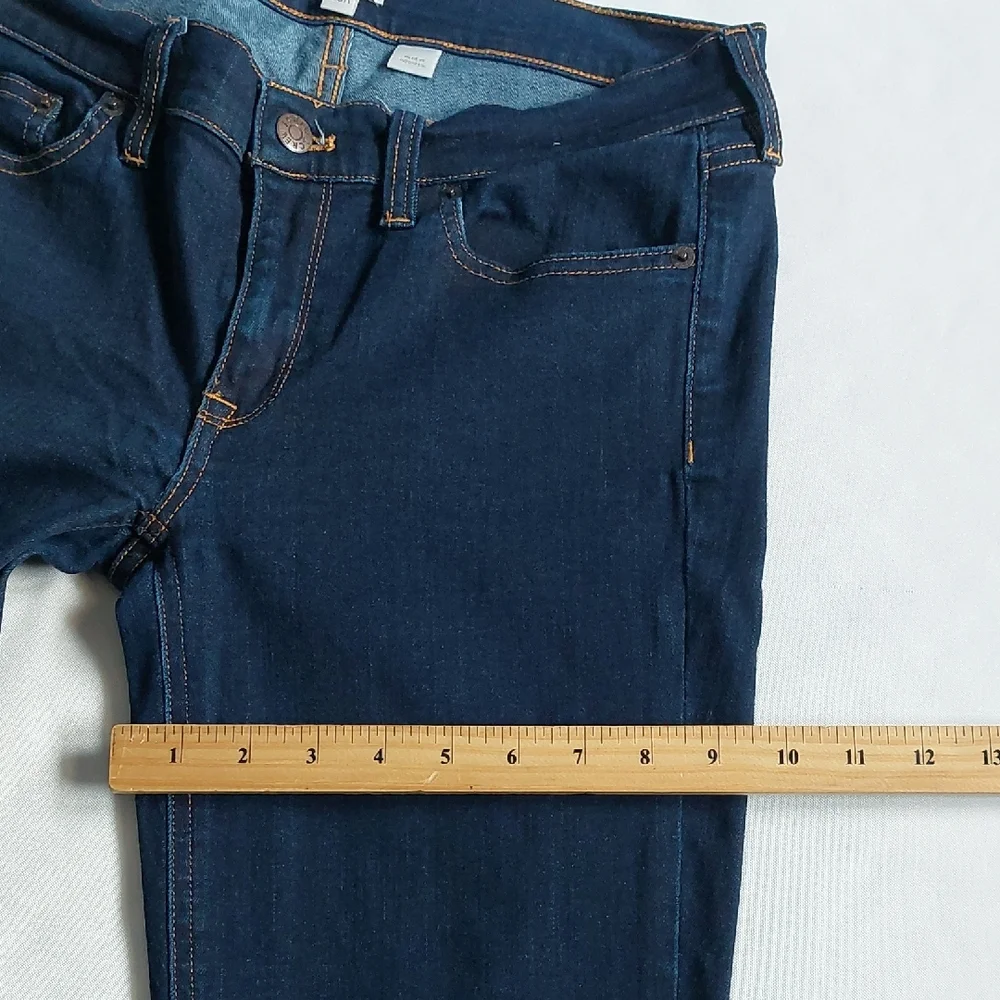 J. Crew Stretch‎ Women's Navy Straight Leg Jeans Size 29R